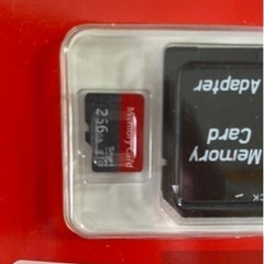 SDカード　アダプター付き　256GB
