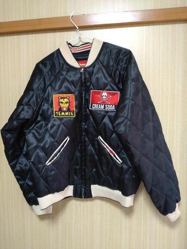 お話し中)クリームソーダCREAM SODAスカジャン