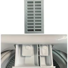 NO.1487【2022年製】美品 Haier ハイアール 全自動電気洗濯機 JW-U55HK 5.5kg 家電 中古