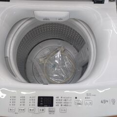 ★ジモティー割引有★ Haier 4.5 kg全自動洗濯機 JW-U45A 2022年製 中古品