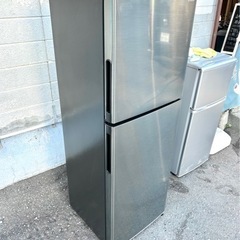 札幌市内配送可 21年製 SHARP シャープ 225L 2ドア冷凍冷蔵庫 SJ-D23F-S 右開き シルバー