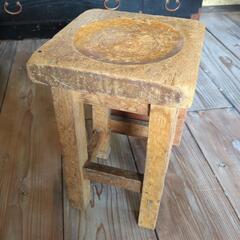ヴィンテージ　昭和レトロ　学校　木製　家具 椅子