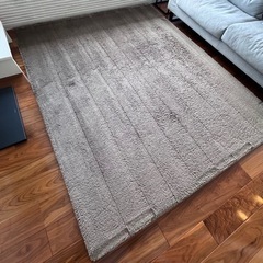 絨毯 洗えるカーペットマイクロファイバー ウレタンラグ190×2...