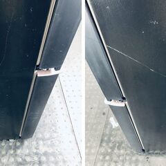 ID:rd23984 シャープ SHARP 冷蔵庫 一人暮らし 中古 2019年製 2ドア 137L ブラック ファン式 両方開き SJ-GD14E-B  【リユース品：状態C】【送料無料】【設置費用無料】