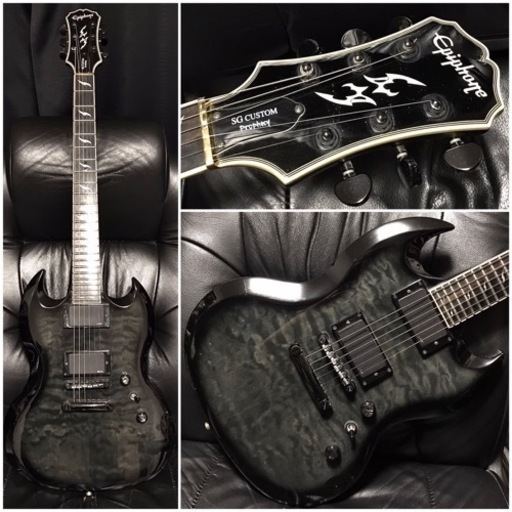 Epiphone エピフォン  SG Prophecy EMG アクティブ　ギター