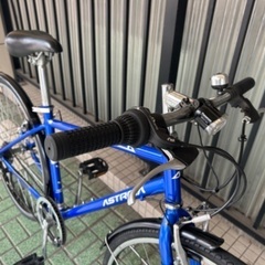 🔹クロスバイク🔹 オートライト付き 前後タイヤ新品です✨