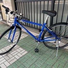 🔹クロスバイク🔹 オートライト付き 前後タイヤ新品です✨