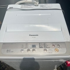 家電 生活家電 洗濯機　パナソニック　6kg