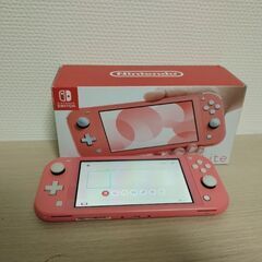 訳あり NintendoSwitchライト ピンク 箱あり 任天...