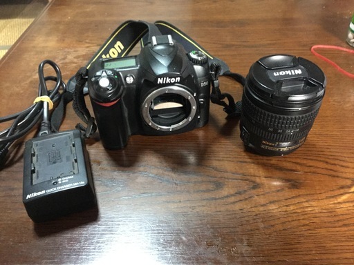 Nikon D50 18~70m DXレンズ付きです