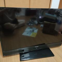 【ジャンク】２０１５年製　三菱ブルーレイ＆HDD内蔵液晶テレビ