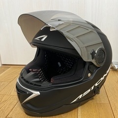 【発送可】ASTONE カーボンヘルメット　Mサイズ　送料負担します。