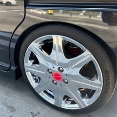 交換歓迎！軽サイズレグザスD800メッキ165/45r16タイヤ新品交換済みのバリ山 交換歓迎！軽サイズレグザスD800メッキ165/45r16タイヤ新品交換済みの