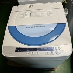 SHARP③  全自動洗濯機　2015年製　5.5㎏