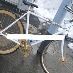 自転車 ピストバイク　競技用ベース