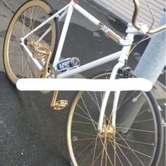 自転車 ピストバイク　競技用ベース