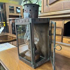 昭和レトロ 日本船燈 オイルランプ