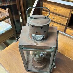 昭和レトロ 日本船燈 オイルランプ