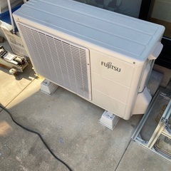富士通 エアコン 2014年 2.2KW 取り付け