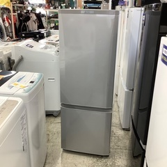 安心の6ヶ月保証付き！！ MITSUBISHI　2ドア冷蔵庫　MR-P17A-S  2016年製　168L