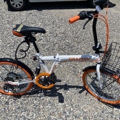 お薦め品‼️美品‼️折りたたみ自転車20インチ6段ギア 2023年