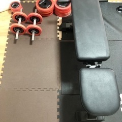 調整ベンチ iROTEC ダンベル 60kg