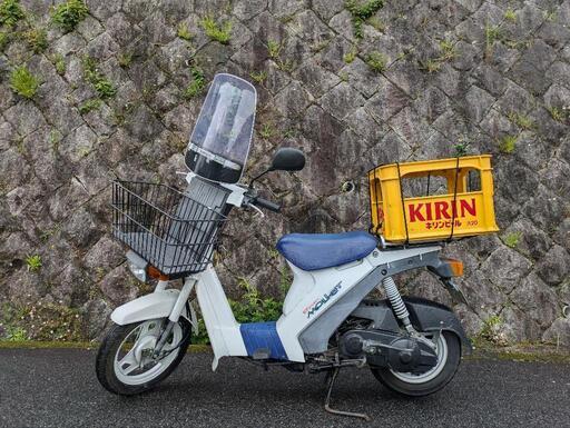 【大阪からご成約ありがとうございました】スーパーモレ　二種原付登録　直接引取り希望　風除け　ビールケース付　京都から