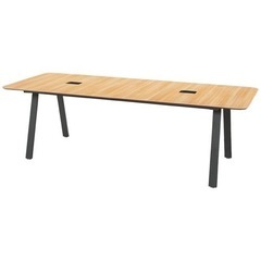 ミーティングテーブル　会議テーブル　チェア 6脚 セット 