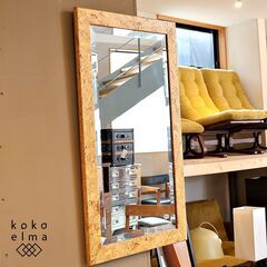 イタリア Demain(ドマン)の高級感漂うウォールミラーです