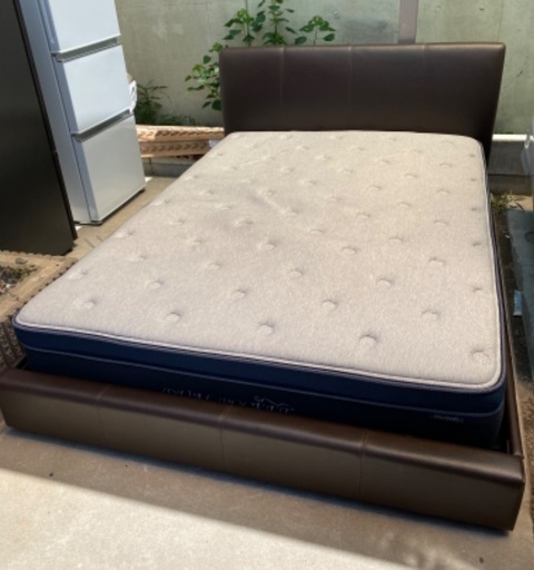 NITORI ダブルベッド Dual Pocket 30cm マットレスセット