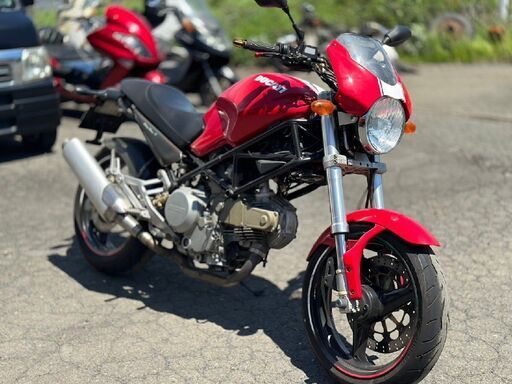 ●エンジン実働! 絶好調! DUCATI ドゥカティー monster400 モンスター400 M400 2001年モデル 走行16416km ネイキッド 札幌発