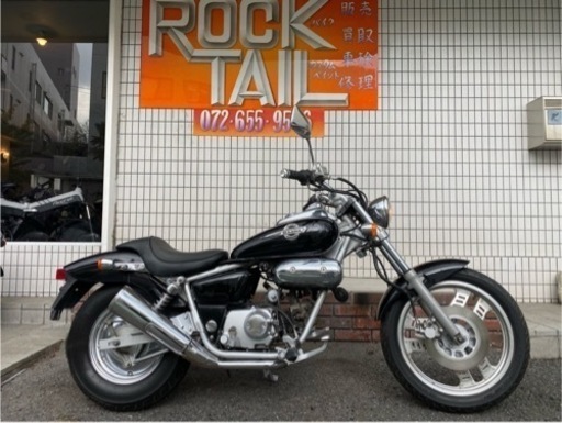 ★22万円　マグナ50 セル1 実働車　ホンダ　アメリカン　原付　マグナ　AC13 ノーマル車