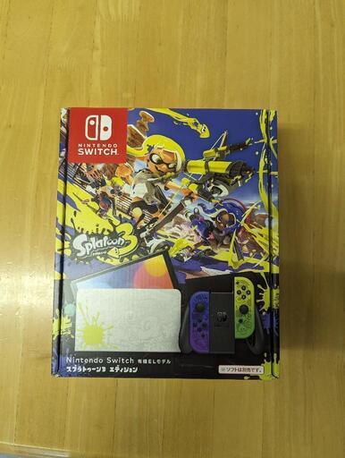 新品 任天堂 Nintendo Switch 本体 有機ELモデルプラトゥーン3エディション未開封品\n有機ELモデル