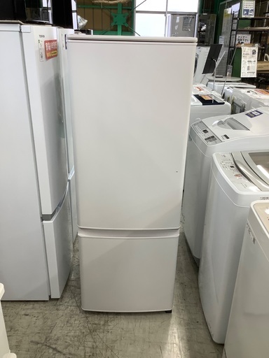 安心の1年保証付き！！ MITSUBISHI　2ドア冷蔵庫　MR-P17G-W  2022年製　168L