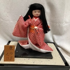 C243 鹿の子人形 日本人形　インテリア　飾り　置物