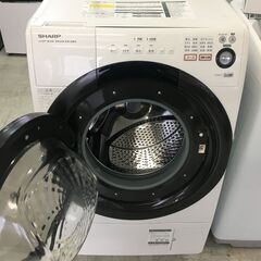 シャープ6.0Kドラム式洗濯乾燥機　2016年製　ドアパッキン新...