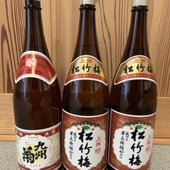 【取引中】日本酒 1800ml×3