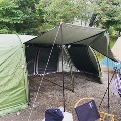 フィールドアーfieldoorトンネルテント620カーキ 近江風土記 びわ湖 