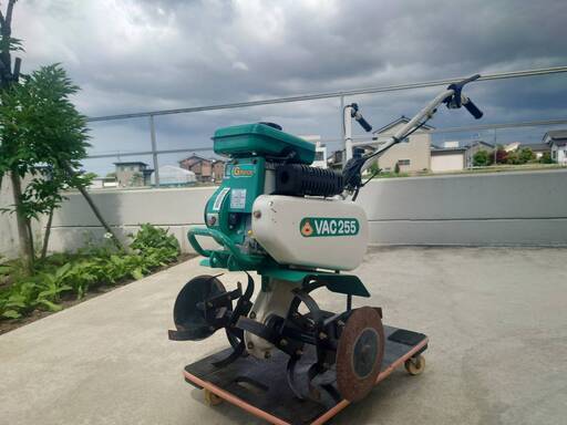 VAC255　耕うん機　カワサキエンジン　整備済み　小型で扱いやすい