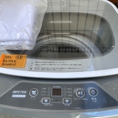 🟧小型洗濯機62 BESTEK 2022年製【3.8kg】大阪府...