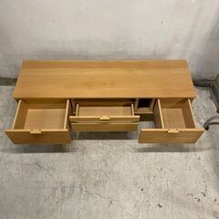 ◆🔶送料無料・設置無料有り🔶◆美品！カリモク QD5107NE TVボード AVボード ローボード テレビ台 ブナ材 シンプル ナチュラル モダン