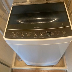 ②【美品・説明欄必読厳守】ハイアール全自動洗濯機4.5kg ※6...