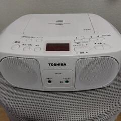 TOSHIBA  CDラジオ　家電オーディオ　東芝