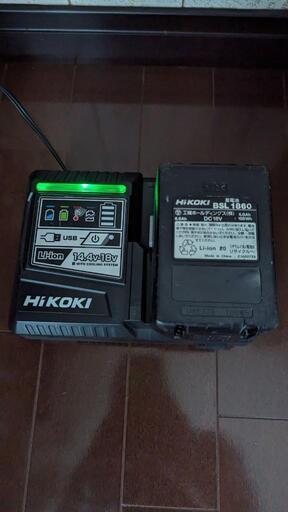 HiKOKI(ハイコーキ) 18V コードレス インパクトドライバー   （バッテリー・充電器・ケースセット） WH18DDL2