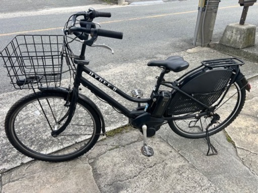 バッテリー長持ち 現車確認ブリジストン 電動アシスト自転車 HYDEE 26インチ充電器付