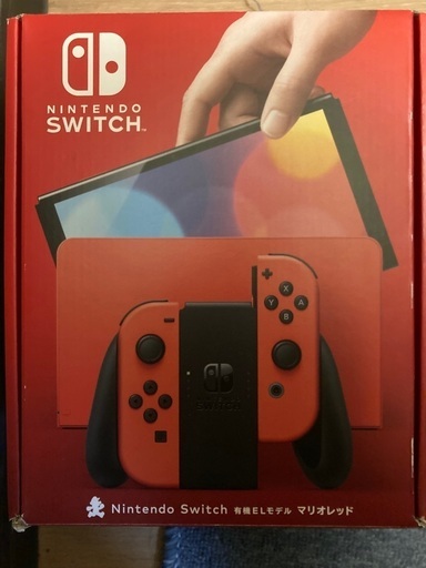 Nintendo Switch 有機ELモデル　マリオレッド
