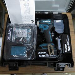 新品未使用 マキタ 充電式インパクトドライバ TD172DRGX 18V バッテリー2個・充電器付き |江別市のリサイクルショップドロップ 新品未使用 マキタ 充電式インパクトドライバ TD172DRGX 18V