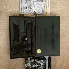 M1911A1 コルトガバメント　ガスガン　＋　バイオBB弾