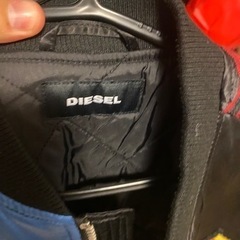美品　ディーゼル　ジャケット　スカジャン　DIESEL パッチワーク　Lサイズ