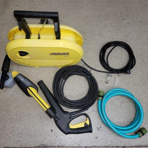 ケルヒャー高圧洗浄機　美品